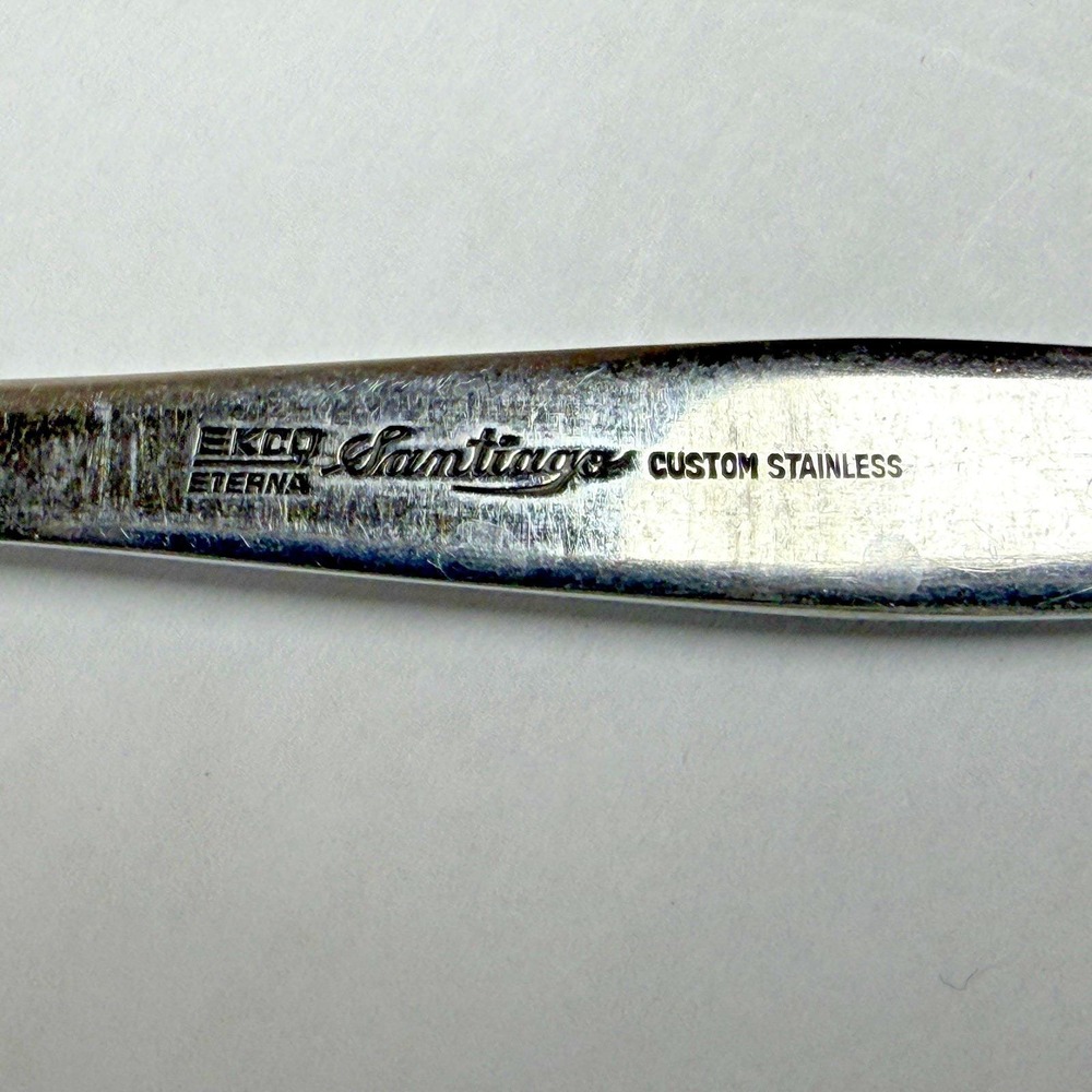 Ekco eterna Santiago Stainless Silverware 25 Pieces Forks Spoons Knives Japan - Picture 8 of 8
